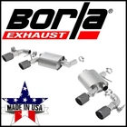 Borla S-type Cat-back Exhaust System Fits 2016-2024 Chevy Camaro Ss 6.2L V8 New. Price: $2998.99.