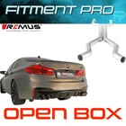 Remus 089317 0000 Non-resonated Front Section Exhaust For 18+BMW M5 M8 F90 4.4L Used. Price: $839.97.