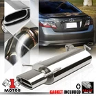 5.6"OVAL Rolled Edge Tip Axle Back Exhaust System For 07-11 Toyota Camry 2.4/2.5 New. Price: $73.51.