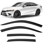 Sun Rain Visors Wind Guards For 2022-2026 Honda Civic Sedan Shatterproof New. Price: $64.99.