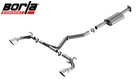 Borla S-type Cat-back Exhaust W/ 5" Chrome Tips For 22-24 Subaru Brz/toyota GR86 New. Price: $1097.99.