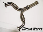 Straight Mid Y-pipe Circuit Werks Exhaust Flex True 2.5" To 3" New. Price: $289.99.