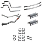 2" Dual Exhaust Kit W/ Street Max Mufflers Mustang 390/428 (exc. Cj) 67-68 New. Price: $604.81.