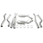 Dual 4" Tip Exhaust Muffler System For 10-15 Chevy Camaro SS/ZL1 6.2L V8 New. Price: $379.99.