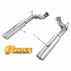 2011-2014 Mustang V6 Pypes SFM79MS Stainless Steel Axle Back Muffler Exhaust Kit New. Price: $388.79.