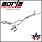 Borla Atak 3" Cat-back Exhaust System Fits 2017-2024 Chevrolet Camaro ZL1 6.2L New. Price: $4194.99.
