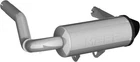 Mbrp AT-9210PT Performance Slip-on Muffler New. Price: $569.99.
