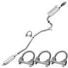 Stainless Steel Int Exhaust Resonator Muffler Fits: 2010-2012 Ford Fusion 2.5L New. Price: $253.81.