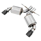 Awe Axle-back Exhaust Touring Diamond Black Tips For 16-18 Chevrolet Camaro Ss New. Price: $994.74.