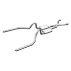 Ford Mustang 70-73 Exhaust System Pypes Stainless Steel X-pipe New. Price: $667.79.