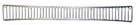 Empi 6423 Rear Air Intake Grille, Aluminum, Slots, Fits Type Bug 1972-1977 New. Price: $79.95.