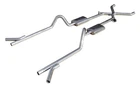 Pypes SGC11R 2.5" Race Pro Dual Exhaust System For Chevrolet Bel Air New. Price: $890.79.
