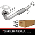 Oe Replacement Exhaust Pipe Kit For 2003-2011 Saab 9-3 New. Price: $234.00.