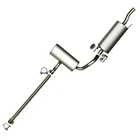 Stainless Steel Resonator Muffler Exhaust Assembly Kit For 1997-2002 Cabrio 2.0L New. Price: $241.81.