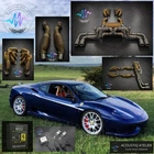 Ferrari 360 Modena / Spider Acoustiq Atelier Exhaust System New. Price: $11800.00.