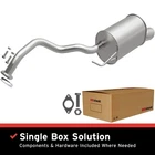 Brexhaust 108-0106 Direct-fit Rear Muffler Kit New. Price: $364.81.