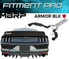 Mbrp S7278BLK Black Steel Cat Back Exhaust System 15-17 Ford Mustang 5.0L V8 New. Price: $699.99.
