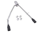Gibson 66573B Black Elite Dual Split Cat-back Exhaust System For 2025 Ram 1500 New. Price: $868.95.