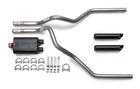 07-15 Chevy Silverado Truck Dual Exhaust Flowmaster Super 40 Black Tips New. Price: $381.99.