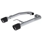 Mbrp S72473CF Carbon Stainless Axle Back Exhaust System For 2015-26 Mustang 2.3L New. Price: $364.99.