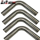 4PCS/SET Universal 2.5" Od 90 Degree T203 Stainless Steel Tube Pipe Emusa New. Price: $80.59.