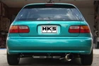Hks Hi-power Exhaust For Honda Civic Dx/si Hatchback (92-95) New. Price: $799.00.