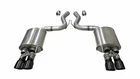 Corsa 21002BLK 3" Sport Axle-back Exhaust 4" Black Tips For 18-23 Mustang Gt 5.0 New. Price: $2426.99.