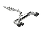 Mbrp S46133CF 3" Cat-back Exhaust T304 Ss Quad Carbon Tips Active Street Legal New. Price: $1669.99.