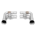 For Porsche 911 14-16 304 Natural Valved Muffler Bypass Conversion Pipes New. Price: $2095.00.