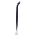 Exhaust Pipe Stack Replacement Universal 2-1/2" 42" Curved Chrome New. Price: $139.79.