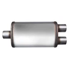 Exhaust Muffler Flow Ii Series Stainless Steel Oval Gray 3" New. Price: $55.01.