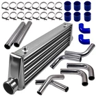 Turbo Front Mount Intercooler 27"X &2.5" Inch Pipe Kit New. Price: $146.93.