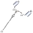 Stainless Steel Pipe Muffler Exhaust System Kit Fits 2013-2017 Honda Accord 3.5L New. Price: $342.81.