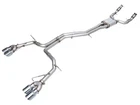 Awe Tuning Track Edition Exhaust For Audi C8 S6/S7 2.9T Chrome Silver Tips New. Price: $2375.00.