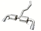 Awe Tuning Touring Edition Axle-back Exhaust For Bmw 330I & 430I Chrome Silver New. Price: $1145.00.