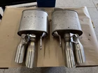 2018-2023 Ford Mustang Gt Active Exhaust Quad Tip Mufflers Oem Used. Price: $350.00.