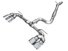Awe Tuning 3020-42658 For MK8 Volkswagen Golf 3" Track Quad Exhaust-chrome Sil New. Price: $1292.42.