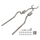For Chevy Impala 65-70 Exhaust System Pypes 409 X-pipe Crossmember-back New. Price: $664.79.