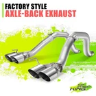 3" Od Aluminized Piping Axle-back Exhaust For Chevy Corvette 6.0L 6.2L 05-08 New. Price: $286.00.