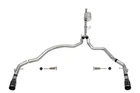 Corsa 21167BLK 3.0" Dual Rear Exit Cat-back Exhaust System W/ Flat Cut 4.0" Tips New. Price: $1564.99.