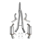 Hooker Cat-back Exhaust System Stainless Steel Blackheart With 4" Polished Ti... New. Price: $731.66.