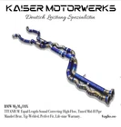 Bmw F80 M3 Titanium Resonated Mid Pipe Equal Length Exhaust New. Price: $2980.00.