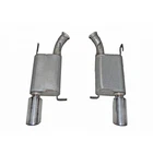 Gibson 319012 Axle Back Aluminized Dual Exhaust System For 2014 Mustang - 3.7L New. Price: $572.15.