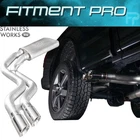 Stainless Works Exhaust X-pipe Resonator Muffler Ford 15-20 F-150 FT15CBFT New. Price: $1610.25.