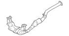 Genuine Subaru Converter & Pipe 44620AE050 New. Price: $1864.13.
