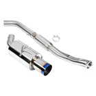 Dc Sports Y-back Single Canister Exhaust Burnt Tip For 370Z 3.7L 09-20 SCS4202BT New. Price: $427.50.