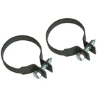 Exhaust Tail Pipe Hanger Clamp 1/4 1960-75 Chevelle Lemans Cutlass Skylark 2PC New. Price: $25.00.