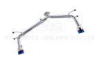 4" Burnt Tips Axle Muffler Delete Exhaust For 19-UP Mazda Hatchback CX-30 New. Price: $339.98.