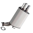 Stainless Steel Exhaust Rear Muffler Fits: 2005-2006 Infiniti G35 Sedan Awd New. Price: $203.81.