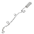 Epa Approved Catalytic Resonator Muffler Kit Fits: 2000 Subaru Outback 2.5L New. Price: $392.81.